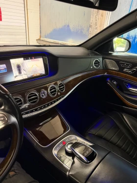 Mercedes-Benz S 350 AMG 6.3 OPTIC ОБДУХВАНЕ МАСАЖ ДИСТРОНИК TV DVD, снимка 9