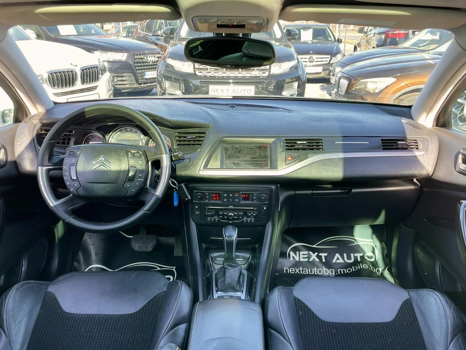 Citroen C5 2.0HDI КОЖА ПАНОРАМА НАВИ АВТОМАТ, снимка 10 - Автомобили и джипове - 54641250