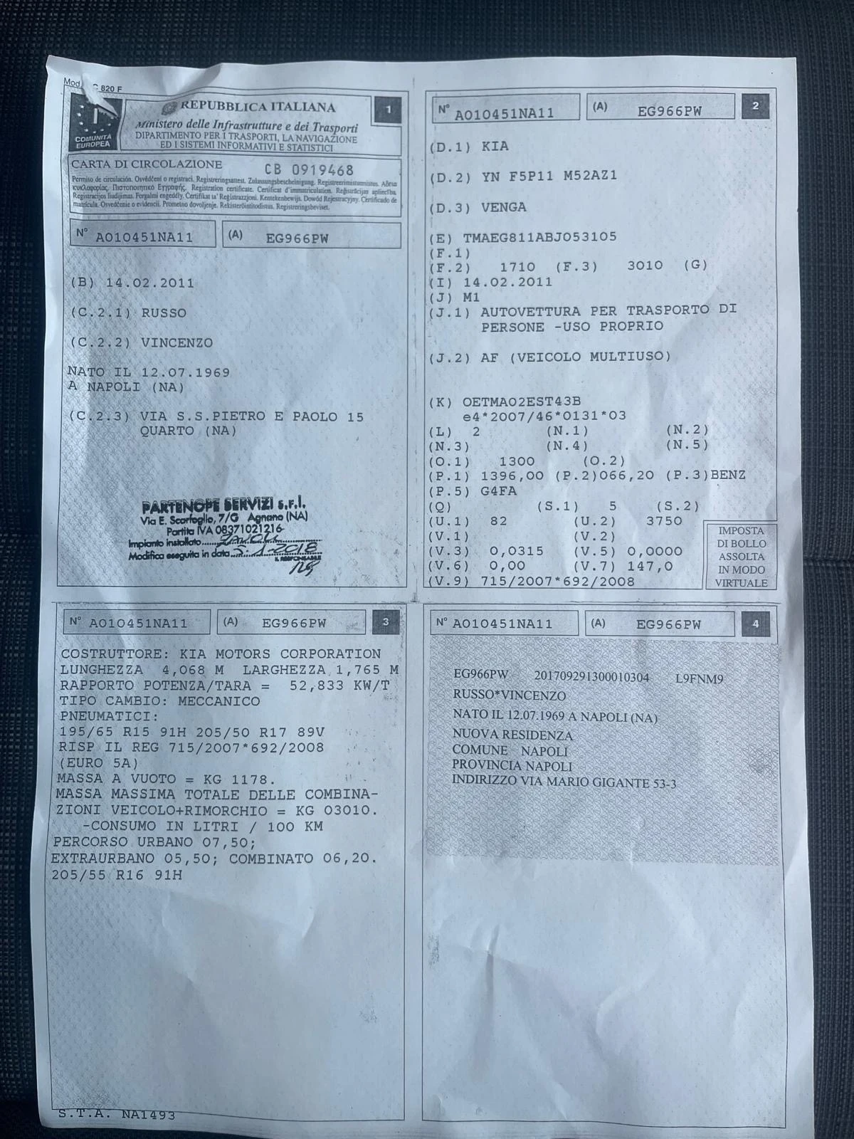 Kia Venga, снимка 11 - Автомобили и джипове - 54748096