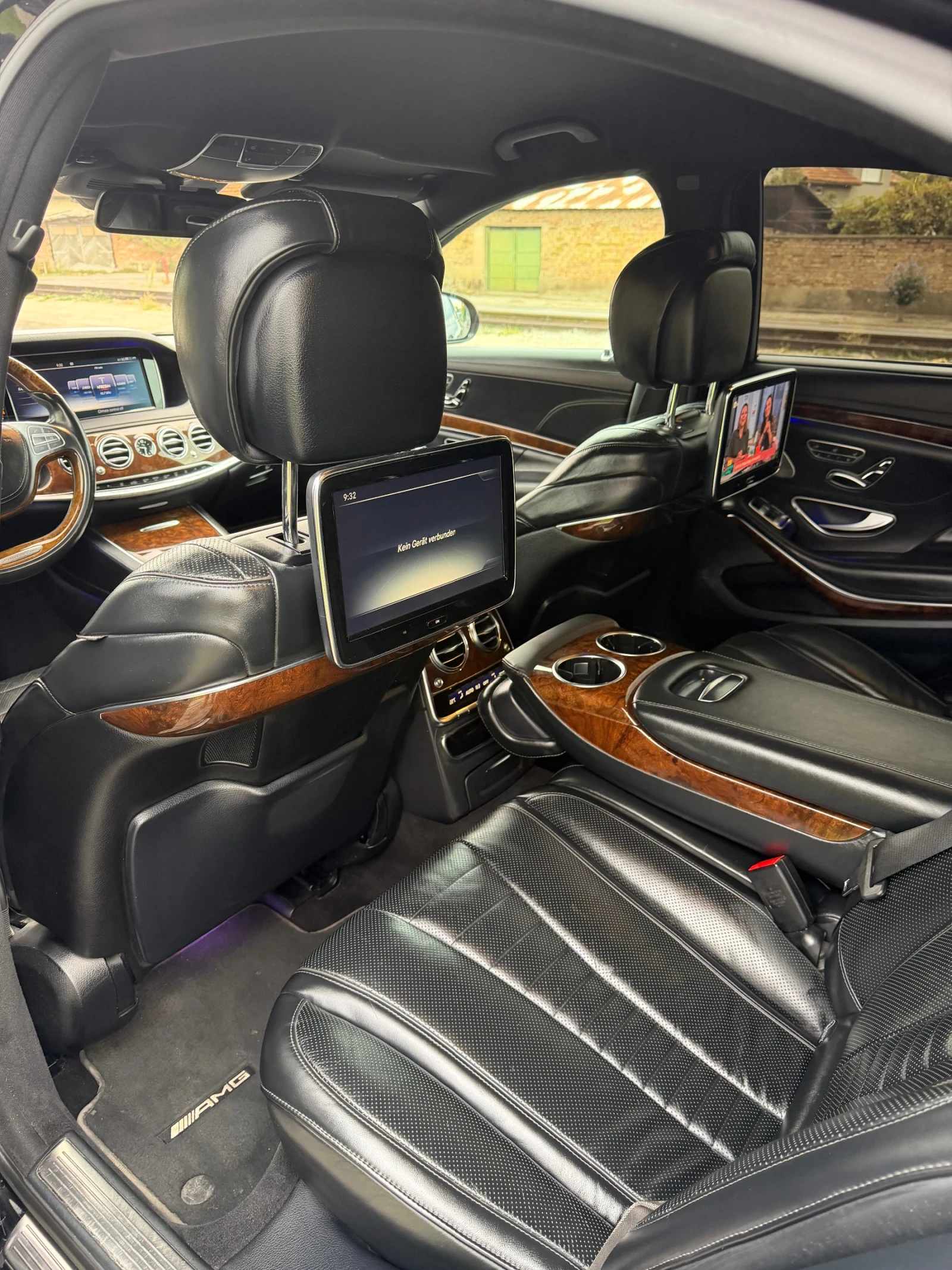 Mercedes-Benz S 350 AMG 6.3 OPTIC ОБДУХВАНЕ МАСАЖ ДИСТРОНИК TV DVD, снимка 12 - Автомобили и джипове - 56193404