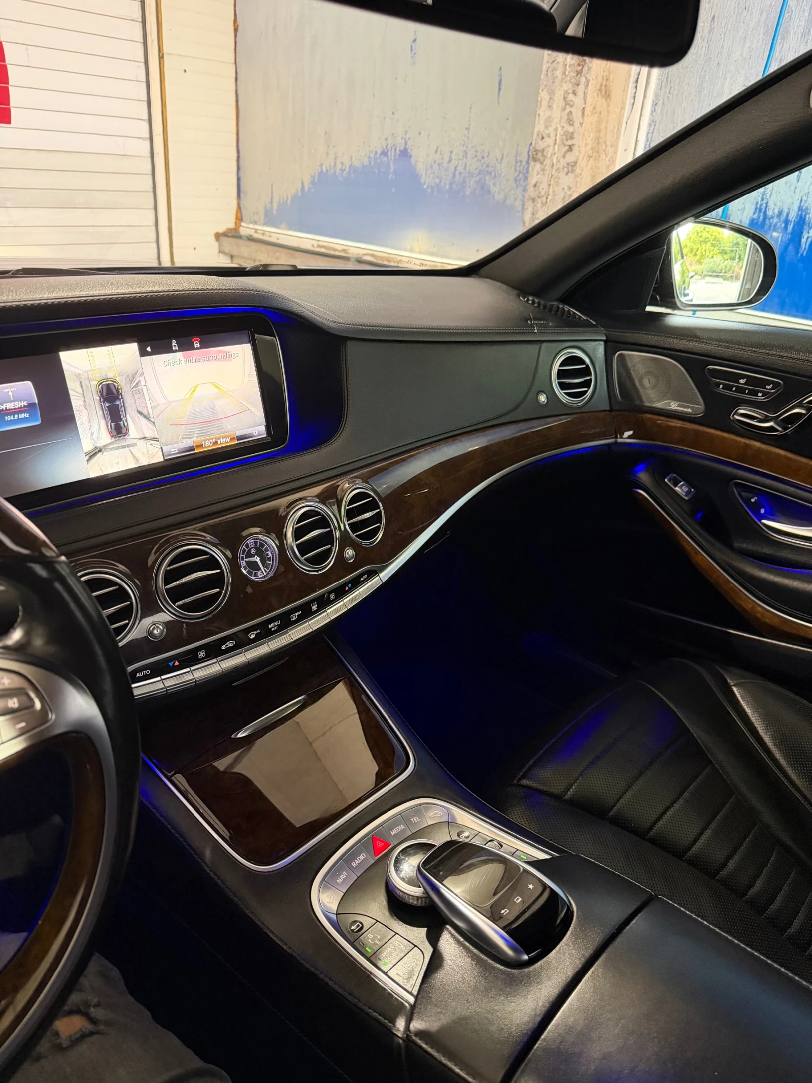 Mercedes-Benz S 350 AMG 6.3 OPTIC ОБДУХВАНЕ МАСАЖ ДИСТРОНИК TV DVD, снимка 9 - Автомобили и джипове - 56193404