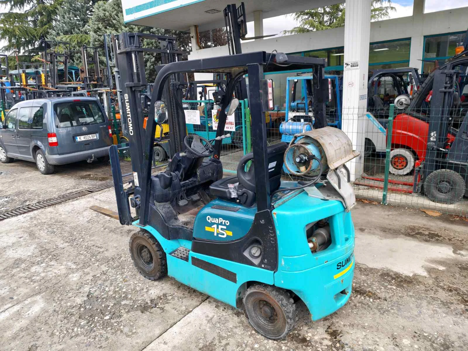 Мотокар Yale Газ/бензин