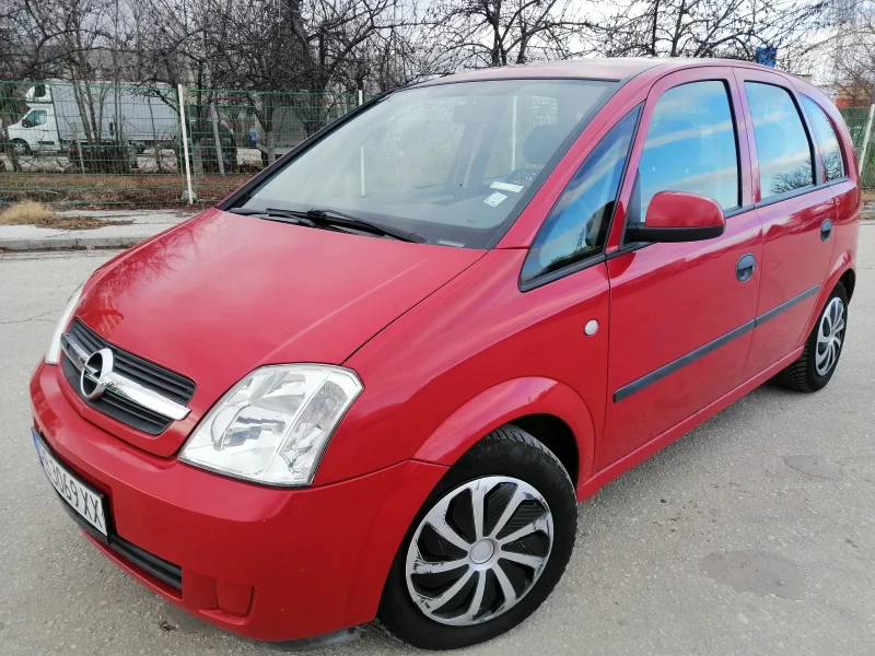 Opel Meriva 1.6 * * КЛИМА * * 8 КЛАПАНА. Стария мотор , снимка 7 - Автомобили и джипове - 48321323