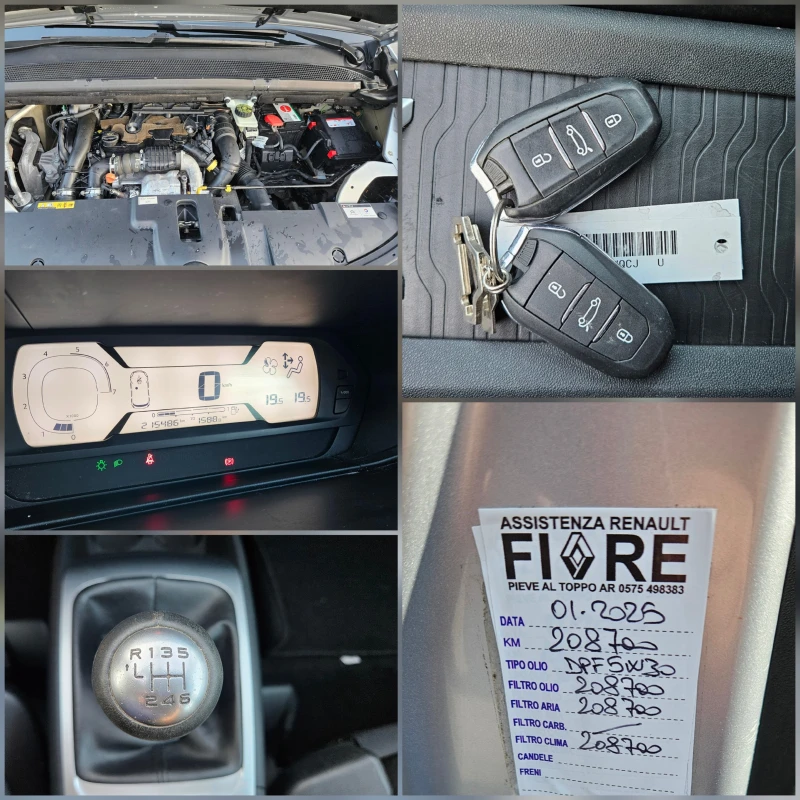 Citroen Grand C4 Picasso 1.6 Hdi NAVIG/KLIMATRON/6skorost/7mesta, снимка 15 - Автомобили и джипове - 51749065