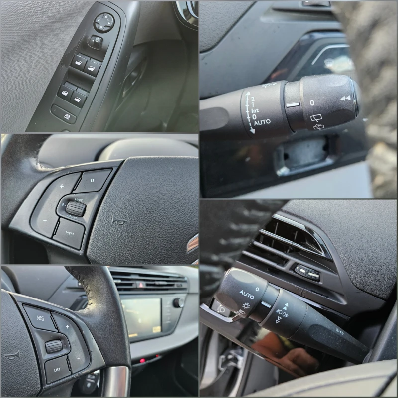 Citroen Grand C4 Picasso 1.6 Hdi NAVIG/KLIMATRON/6skorost/7mesta, снимка 13 - Автомобили и джипове - 51749065
