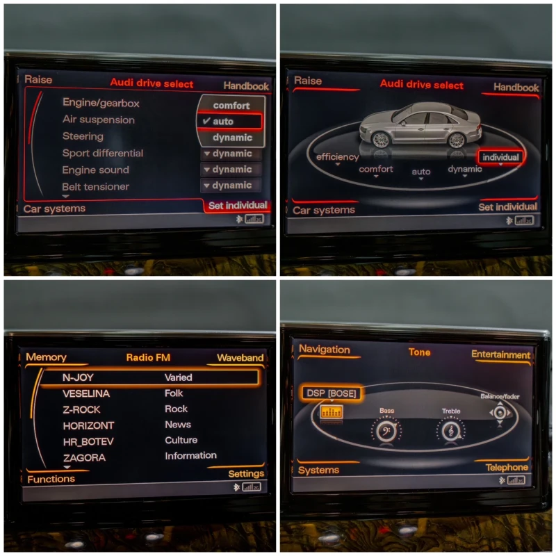 Audi A8 4.2 TDI / LONG / FULL LED / DISTRONIC / FULL MAX, снимка 14 - Автомобили и джипове - 51911846