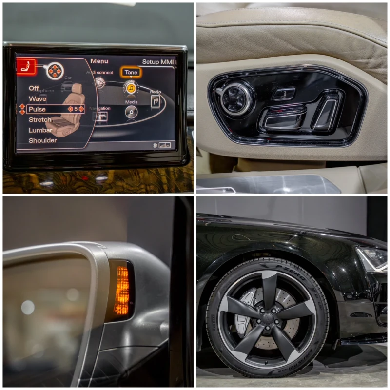 Audi A8 4.2 TDI / LONG / FULL LED / DISTRONIC / FULL MAX, снимка 13 - Автомобили и джипове - 51911846