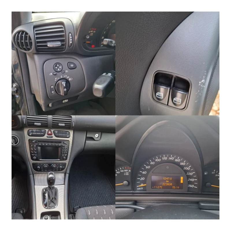 Mercedes-Benz C 180 1.8 compressor , снимка 7 - Автомобили и джипове - 52412787