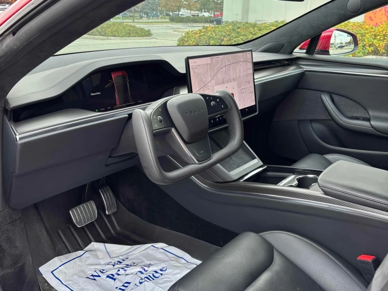 Tesla Model S 2021 Plaid * CARFAX * БЕЗ ПЪРВОНАЧАЛНА ВНОСКА, снимка 7 - Автомобили и джипове - 52878928