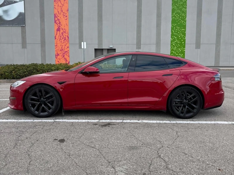Tesla Model S 2021 Plaid * CARFAX * БЕЗ ПЪРВОНАЧАЛНА ВНОСКА, снимка 3 - Автомобили и джипове - 52878928