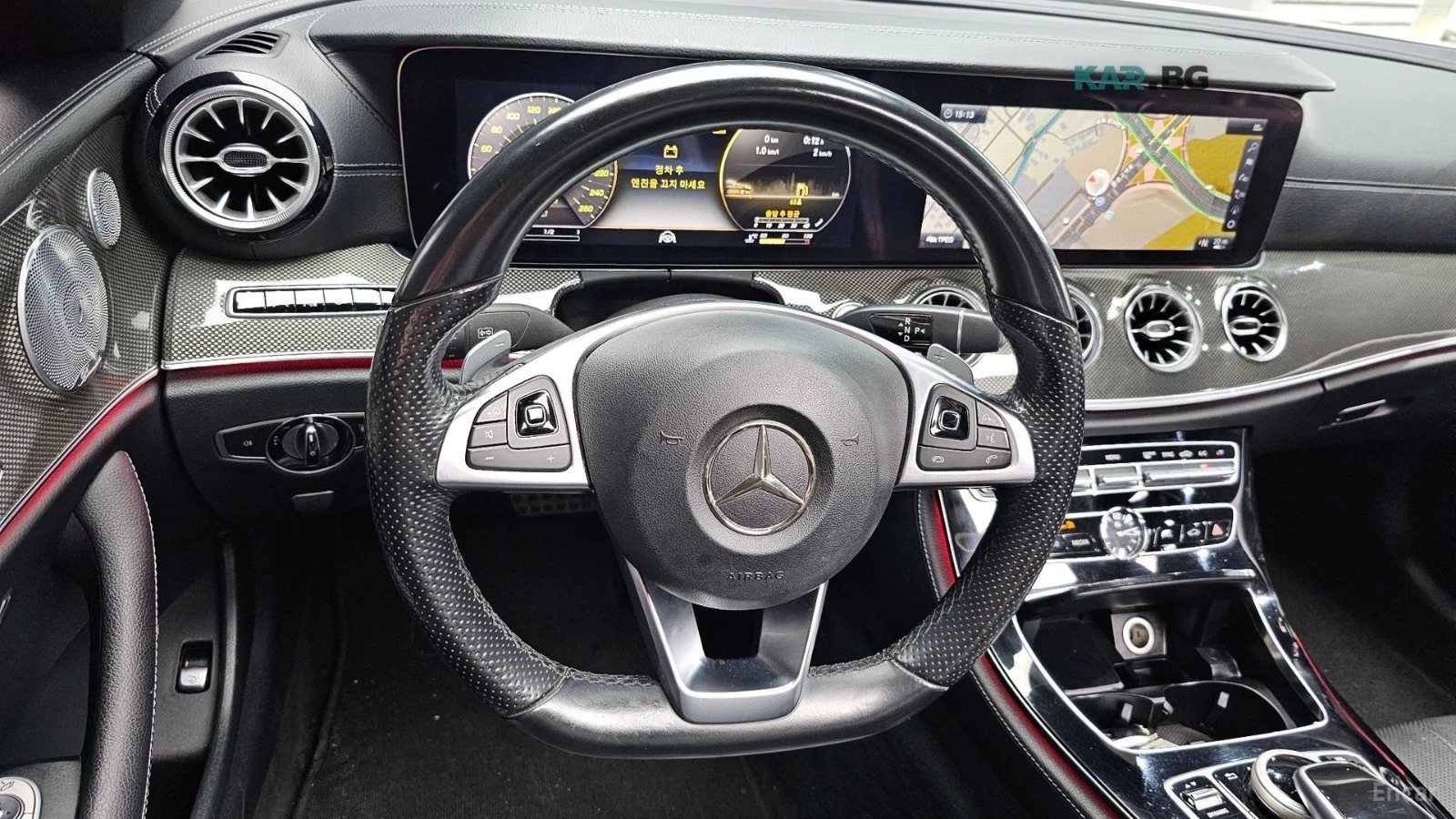 Mercedes-Benz E 400 4MATIC* BURMESTER* ОБДУХВАНЕ* ДИСТРОНИК* HUD* , снимка 5 - Автомобили и джипове - 55086734