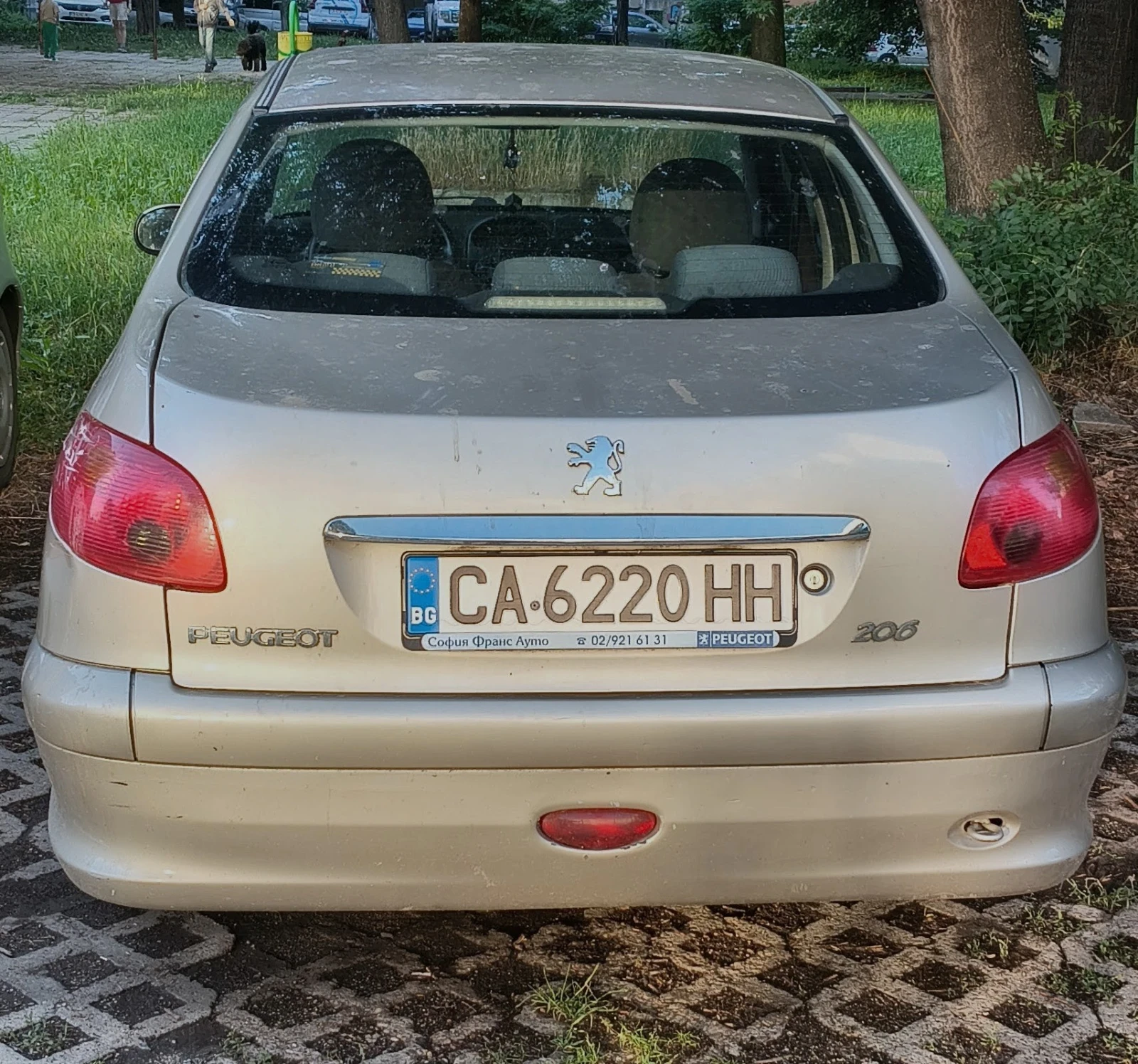 Peugeot 206 Sedan, снимка 2 - Автомобили и джипове - 55582927