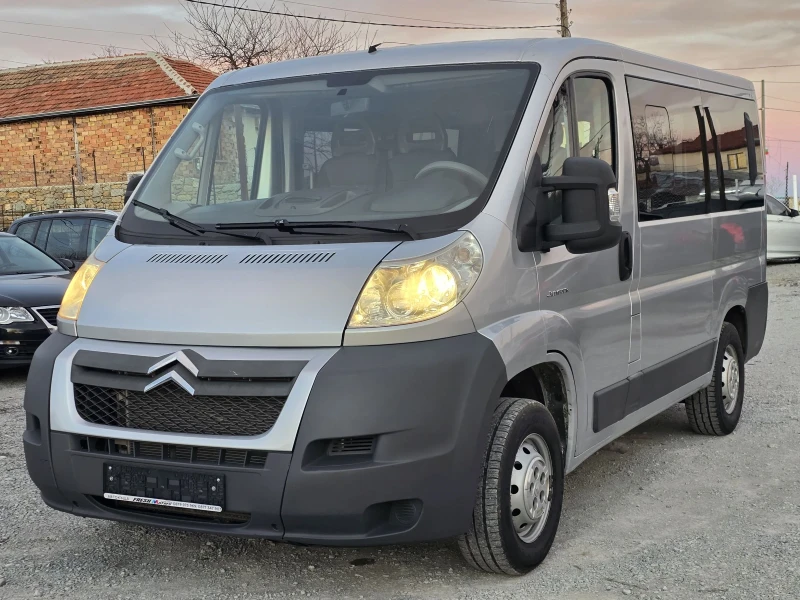 Citroen Jumper 2.2 HDI 120 К.С. ПЪТНИК 9 МЕСТА / КЛИМА / 6 СКОРОС, снимка 1 - Бусове и автобуси - 49419465