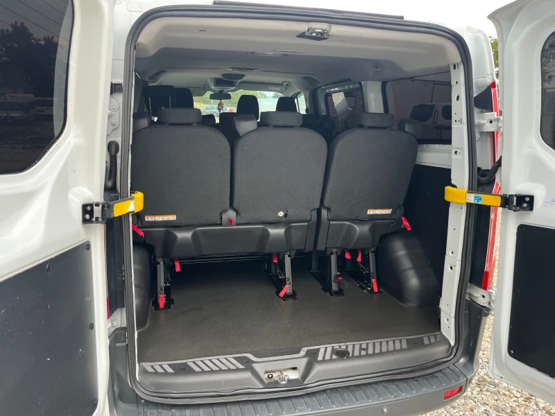 Ford Transit Custom 9 МЕСТЕН ЕВРО6 ТОП СЪСТОЯНИЕ, снимка 9 - Бусове и автобуси - 51659337