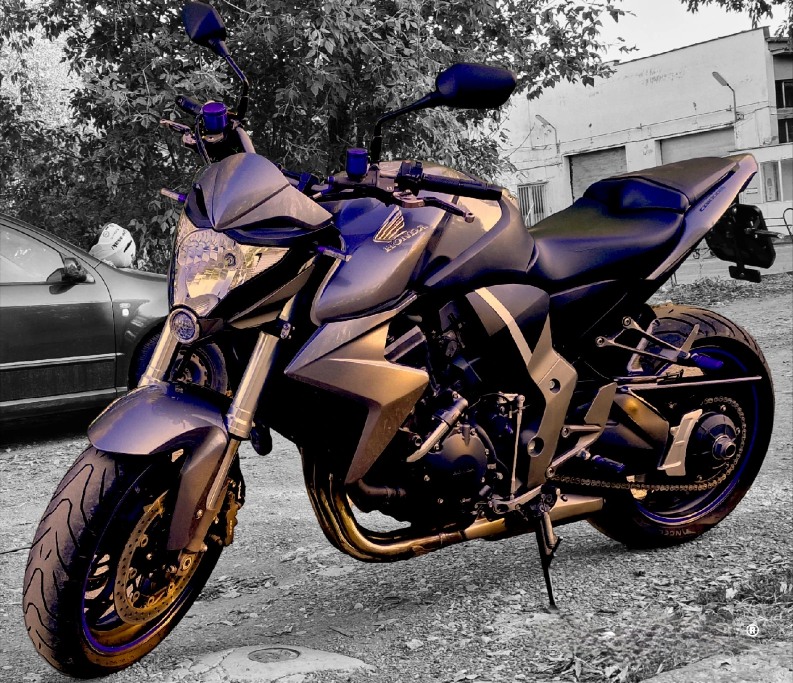 Honda Cb 1000R Special Blue Edition