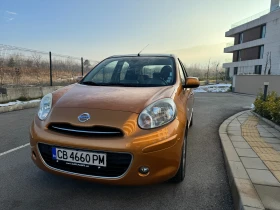 Nissan Micra АВТОМАТИК/КЛИМАТРОНИК/ПАНОРАМА/KEYLESS GO/NAVI, снимка 2