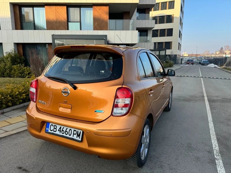 Nissan Micra АВТОМАТИК/КЛИМАТРОНИК/ПАНОРАМА/KEYLESS GO/NAVI, снимка 7 - Автомобили и джипове - 48605924