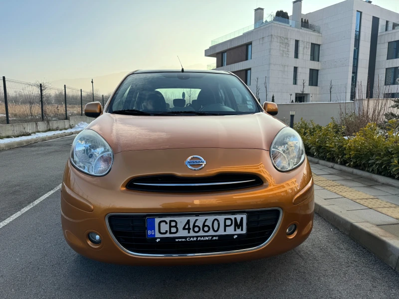 Nissan Micra АВТОМАТИК/КЛИМАТРОНИК/ПАНОРАМА/KEYLESS GO/NAVI, снимка 4 - Автомобили и джипове - 48605924