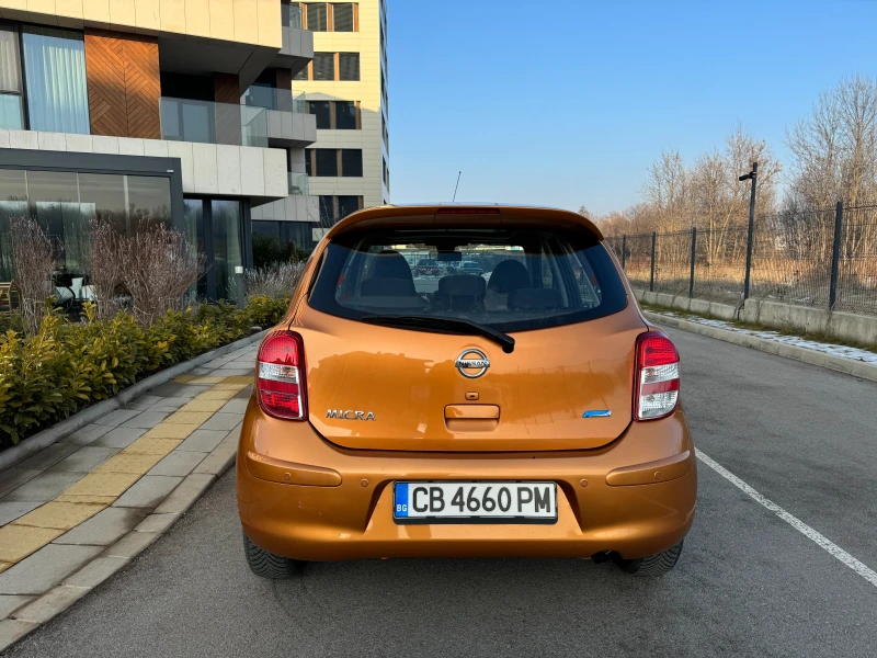 Nissan Micra АВТОМАТИК/КЛИМАТРОНИК/ПАНОРАМА/KEYLESS GO/NAVI, снимка 8 - Автомобили и джипове - 48605924