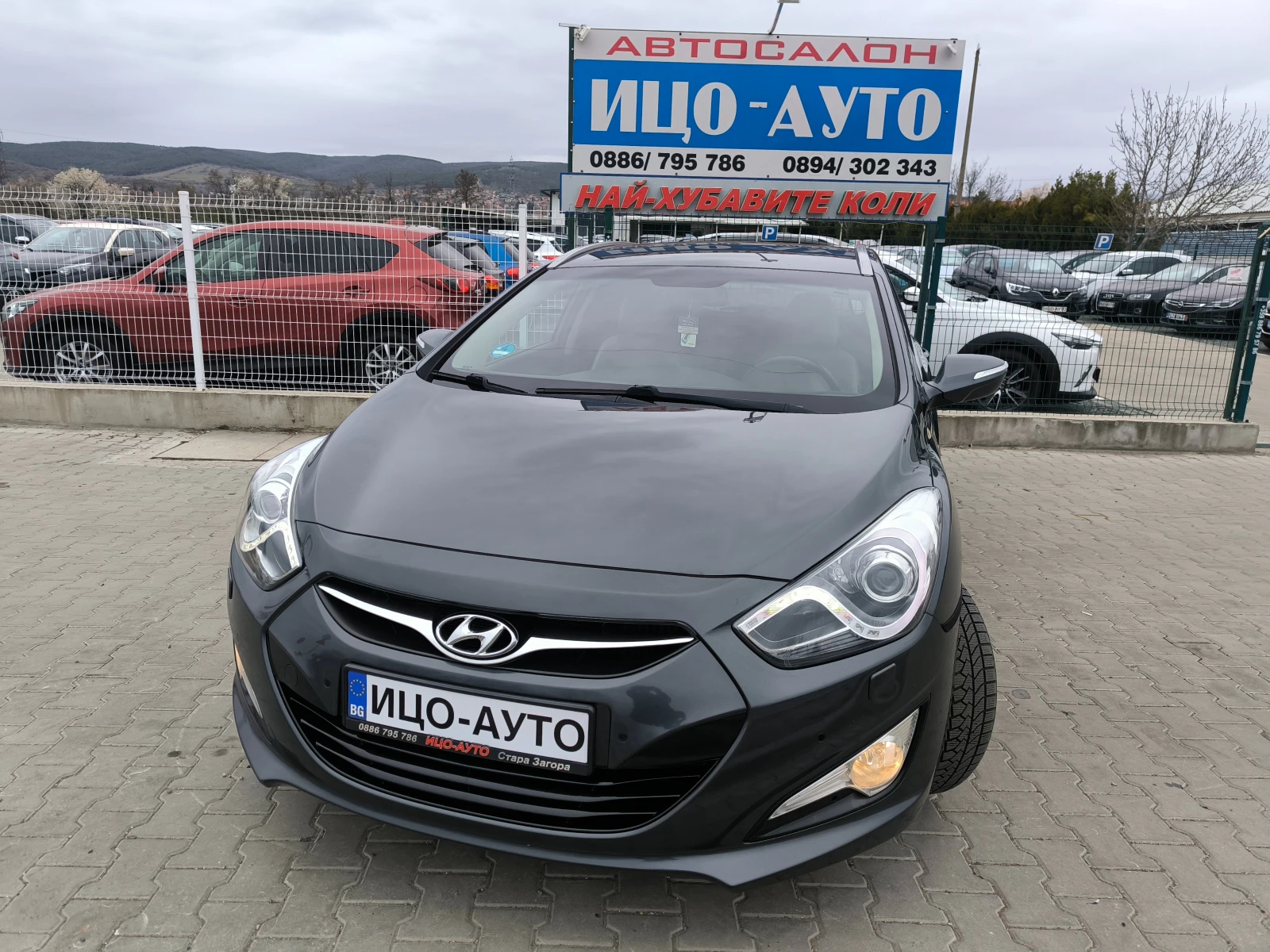 Hyundai I40 1, 7-136к.с.6скор.НАВИ, КОЖА, КАМЕРА, LED, FACELiF