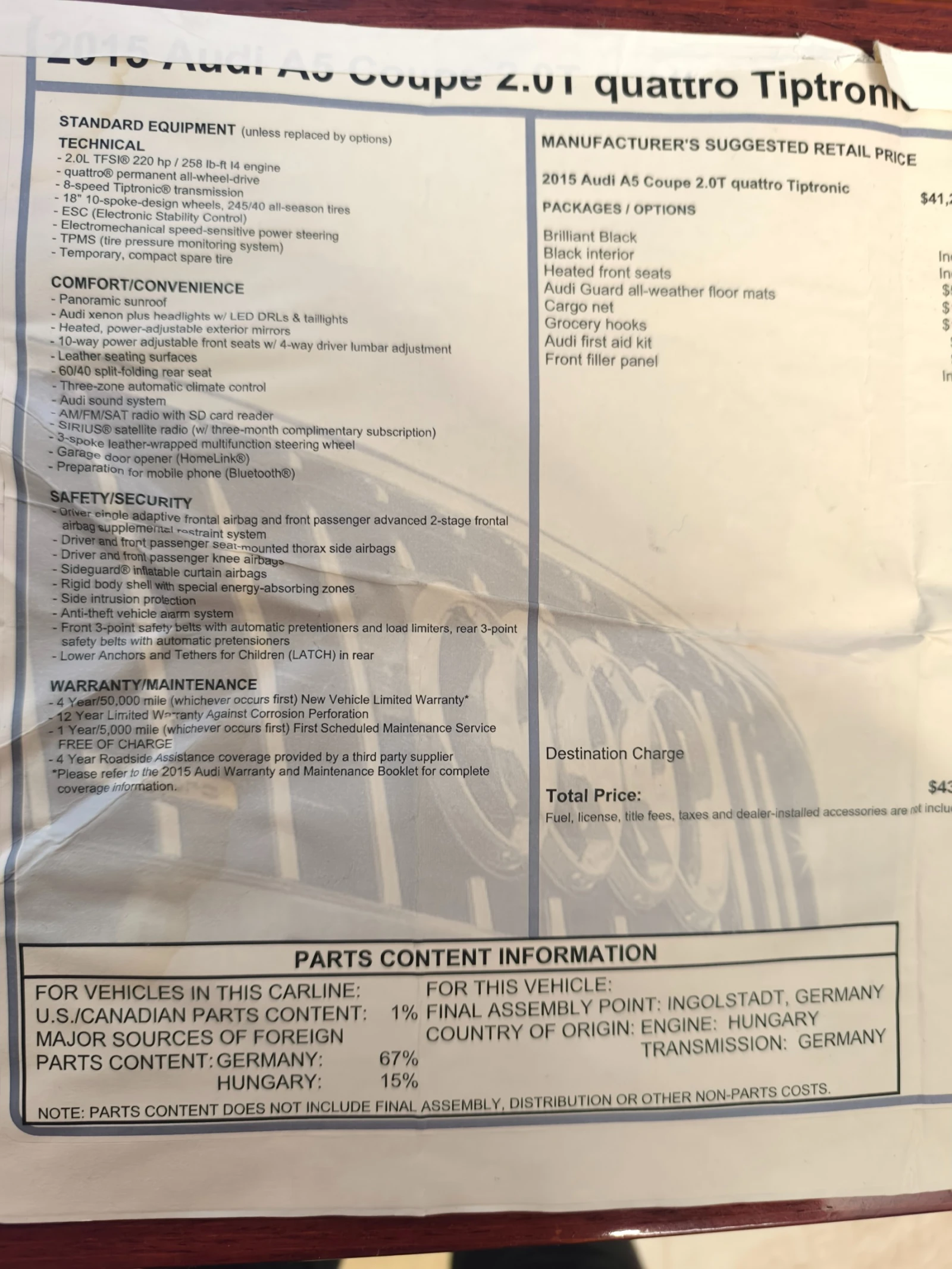 Audi A5, снимка 16 - Автомобили и джипове - 54445826