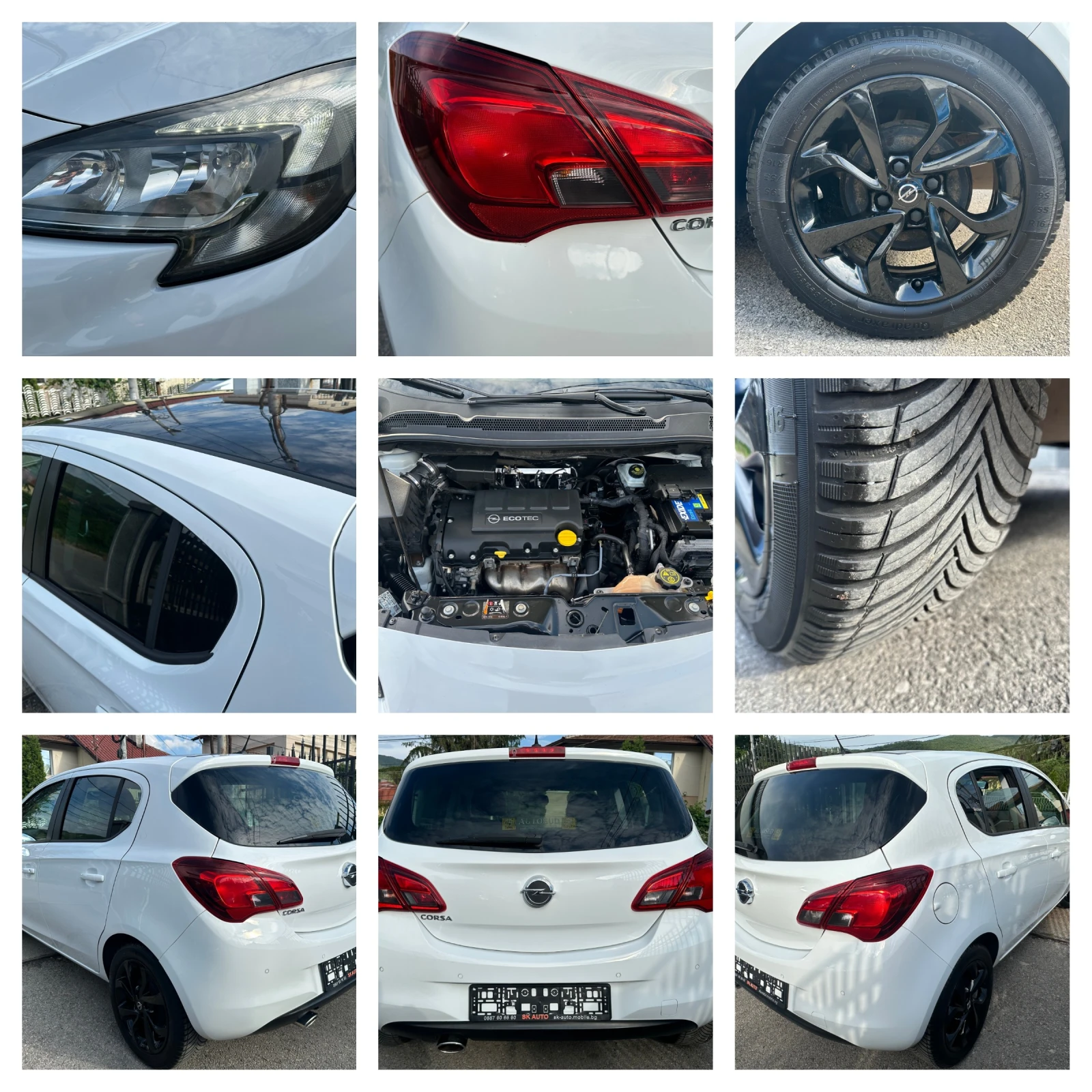 Opel Corsa 1.4i-90ks-ГАЗ-LED-EURO6B-PDC-2016-B-color, снимка 17 - Автомобили и джипове - 55053620