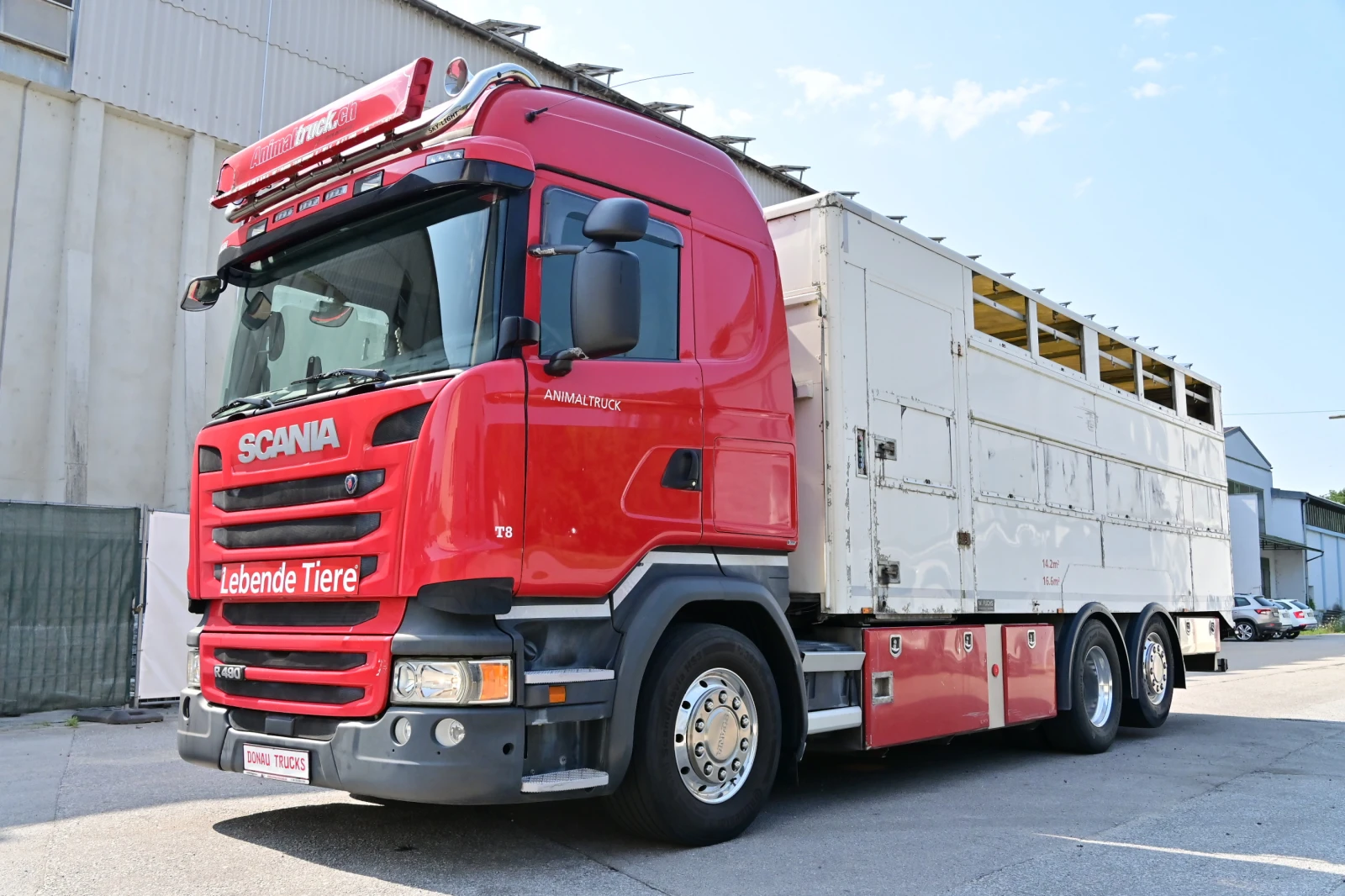 Scania R 490 Ретардер, Животновоз 2 етажа