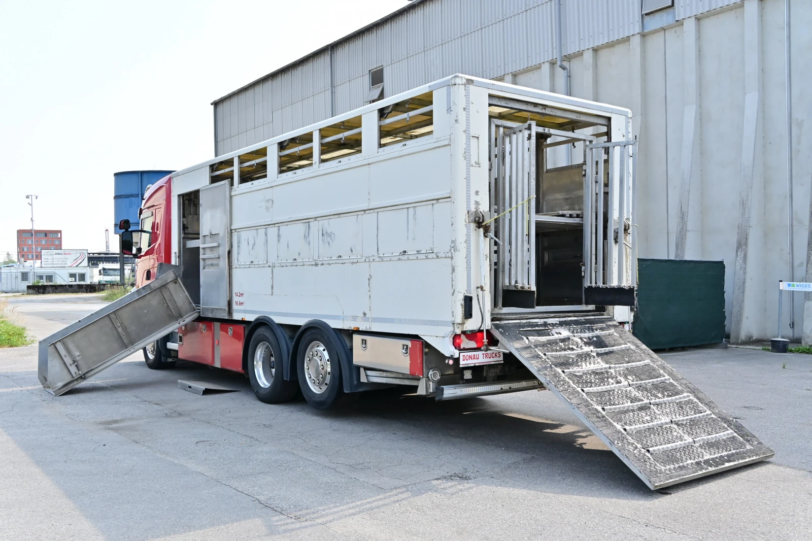 Scania R 490 Ретардер, Животновоз 2 етажа, снимка 6 - Камиони - 52447522