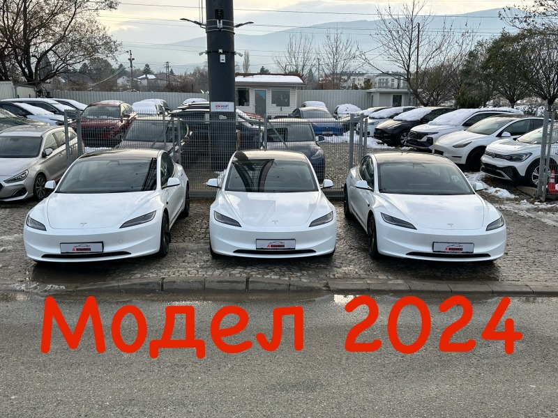 Tesla Model 3 2024-model\5км, REAR-WHEEL DRIVE или LONG RANGE , снимка 1 - Автомобили и джипове - 42099044