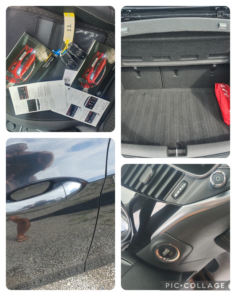 Opel Astra 1.0i-turbo 105k.с navi, kamera , key less, led , снимка 8 - Автомобили и джипове - 51468948