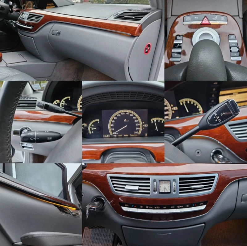 Mercedes-Benz S 350 AMG /DISTRONIC/ПОДГРЕВ/ОБДУХ/ВАКУУМ/AMBIENT/FULL, снимка 11 - Автомобили и джипове - 52282475