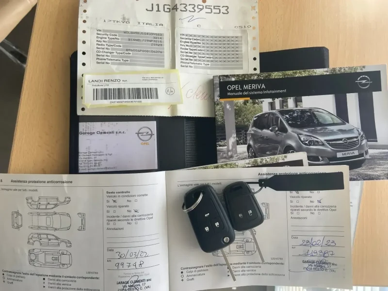 Opel Meriva 1.4i+ ГАЗ-Изключително запазена!, снимка 17 - Автомобили и джипове - 53519015