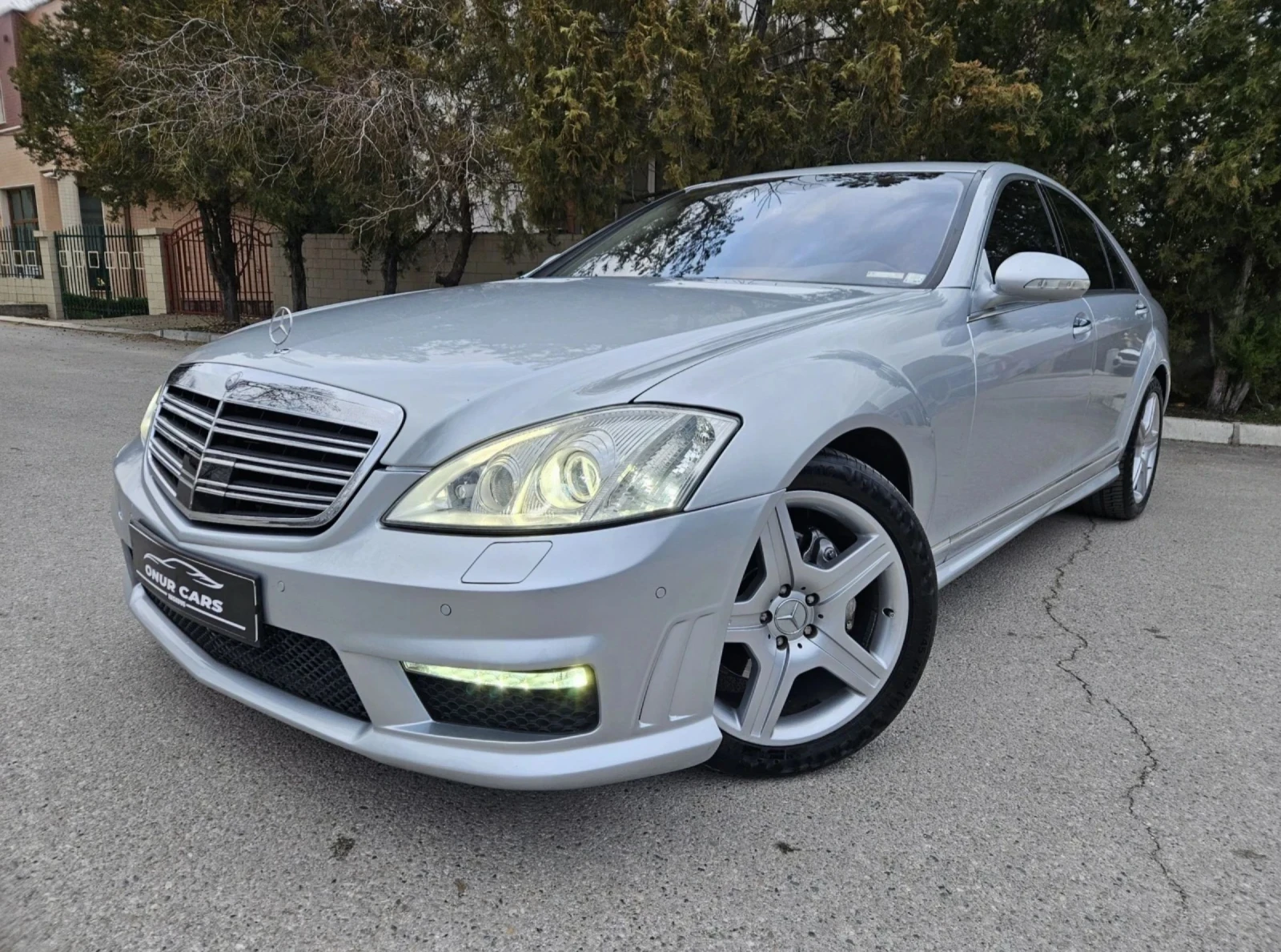 Mercedes-Benz S 350 AMG /DISTRONIC/ПОДГРЕВ/ОБДУХ/ВАКУУМ/AMBIENT/FULL, снимка 1