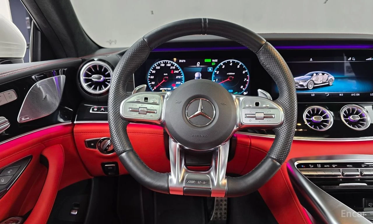 Mercedes-Benz AMG GT 43* 4MATIC+ * BURMESTER* ПОДГРЕВ* ОБДУХВАНЕ* 360КА, снимка 8 - Автомобили и джипове - 56075230
