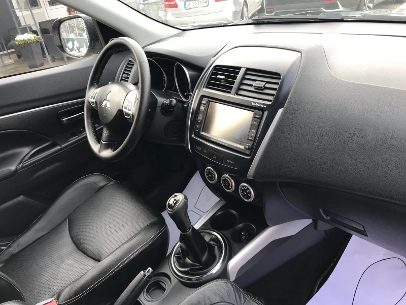 Mitsubishi ASX 1.6i-117кс, кожа, нави, FULL, снимка 13 - Автомобили и джипове - 47935074