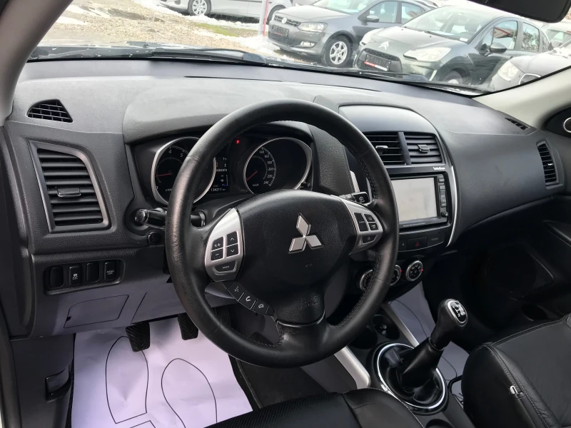 Mitsubishi ASX 1.6i-117кс, кожа, нави, FULL, снимка 14 - Автомобили и джипове - 47935074