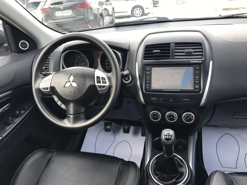 Mitsubishi ASX 1.6i-117кс, кожа, нави, FULL, снимка 12 - Автомобили и джипове - 47935074