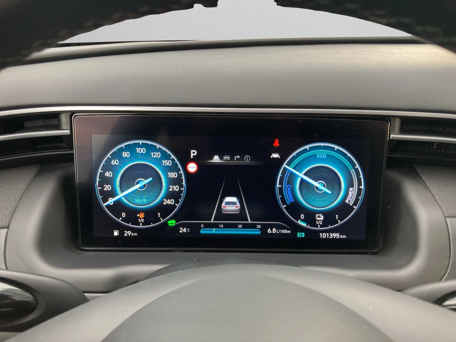 Hyundai Tucson 1.6TGI HEV 230HP AT, снимка 15 - Автомобили и джипове - 55102689