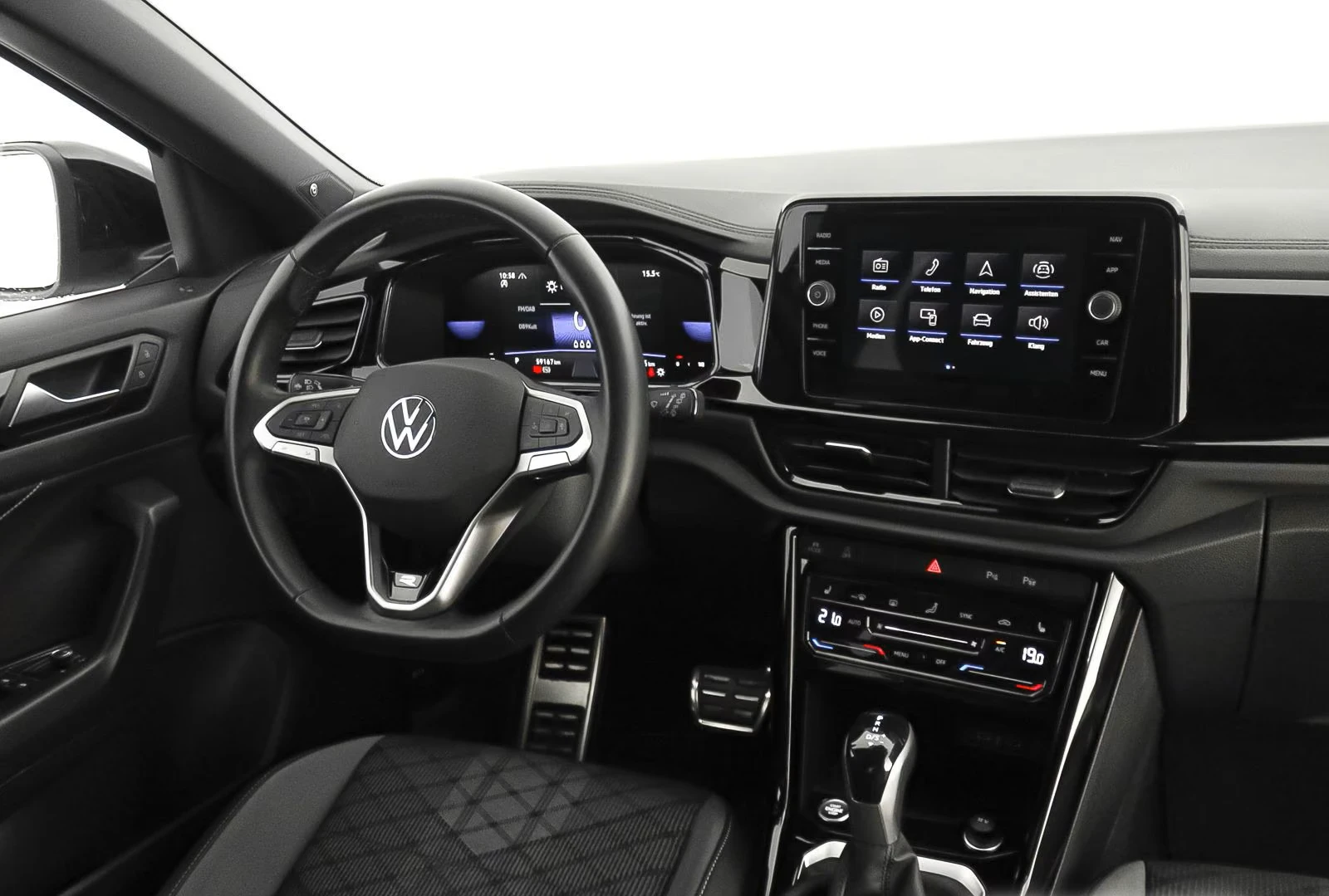 VW T-Roc R-LINE* BLACK-STYLE* DISTR* LED* CARPLAY* , снимка 10 - Автомобили и джипове - 55638875