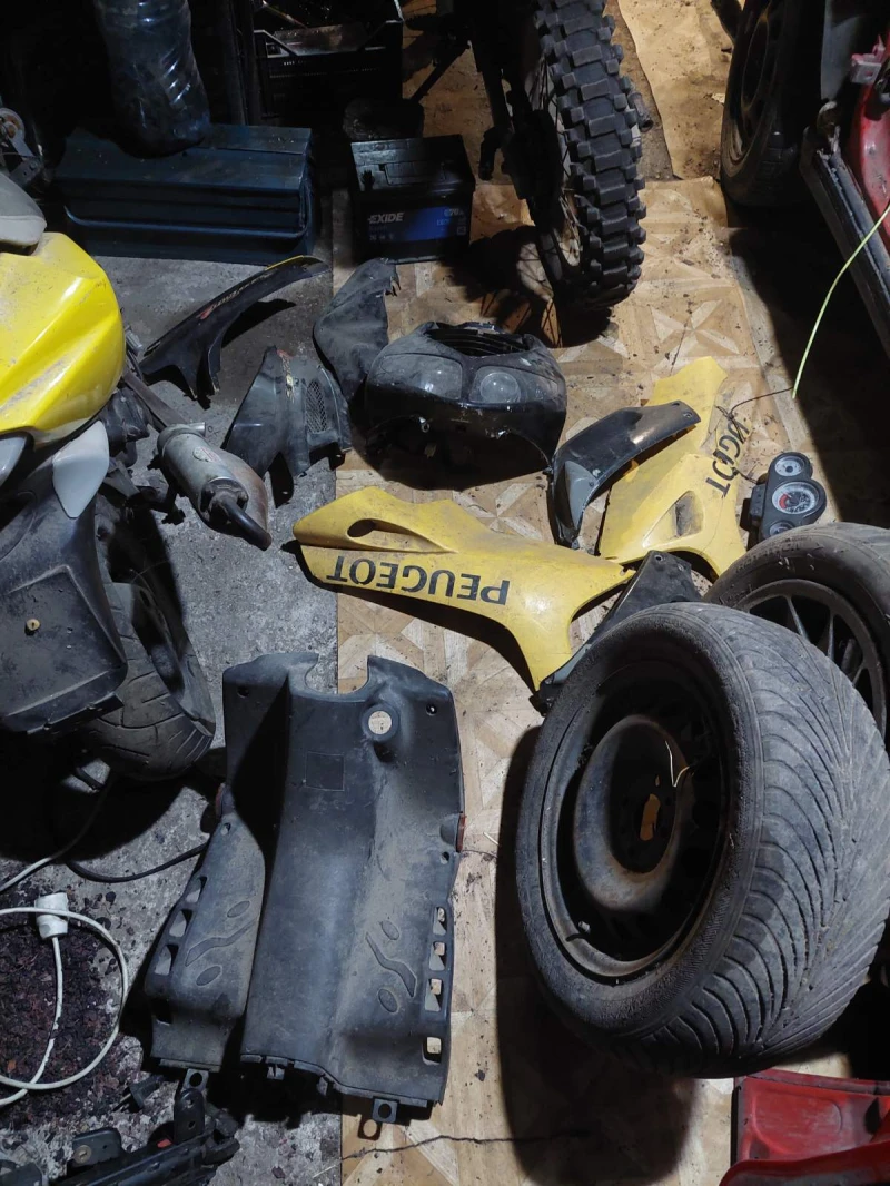 Peugeot Speedfight 1, снимка 13 - Мотоциклети и мототехника - 51970152