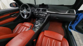BMW M4 CABRIO* ЧЕРВЕНА КОЖА* HEAD UP* NAVI* КАМЕРА, снимка 8