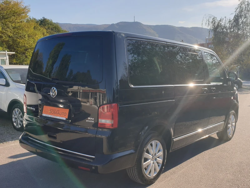 VW Multivan 2.0TDi* 4X4* EURO5B* 7места* АВТОМАТИК* КОЖА* , снимка 4 - Автомобили и джипове - 47643175