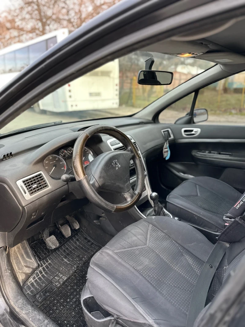 Peugeot 307 1.6hdi, снимка 6 - Автомобили и джипове - 49294382