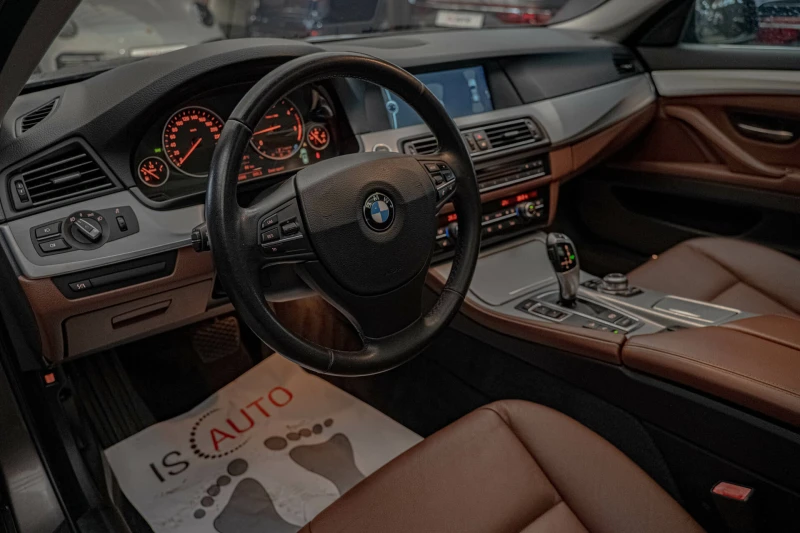 BMW 530 F11/xDrive/Night Vision/Панорама/Dynamic Drive/Под, снимка 9 - Автомобили и джипове - 51991720