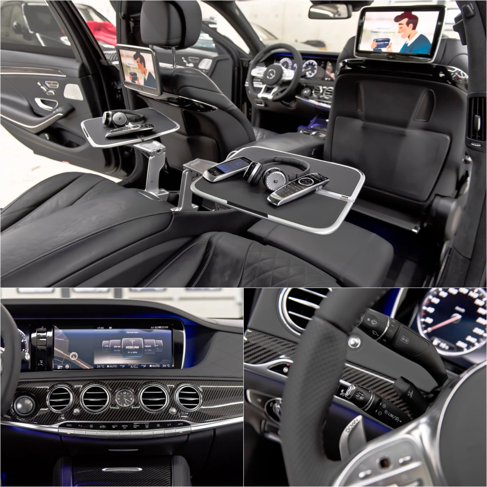 Mercedes-Benz S 500 L* 4M* 63AMG* 3xTV* Facelift, снимка 12 - Автомобили и джипове - 53866616