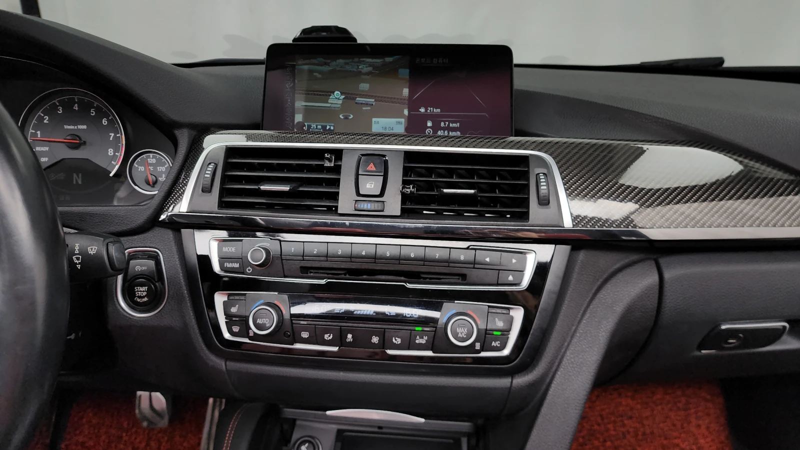 BMW M4 CABRIO* ЧЕРВЕНА КОЖА* HEAD UP* NAVI* КАМЕРА, снимка 14 - Автомобили и джипове - 55395825