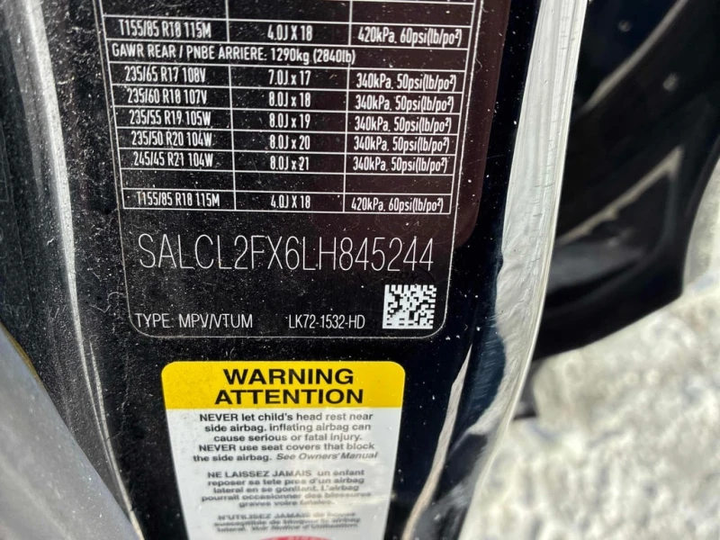 Land Rover Discovery Sport * R Dynamic SE * CARFAX * ЦЕНА ДО БГ, снимка 10 - Автомобили и джипове - 53248526