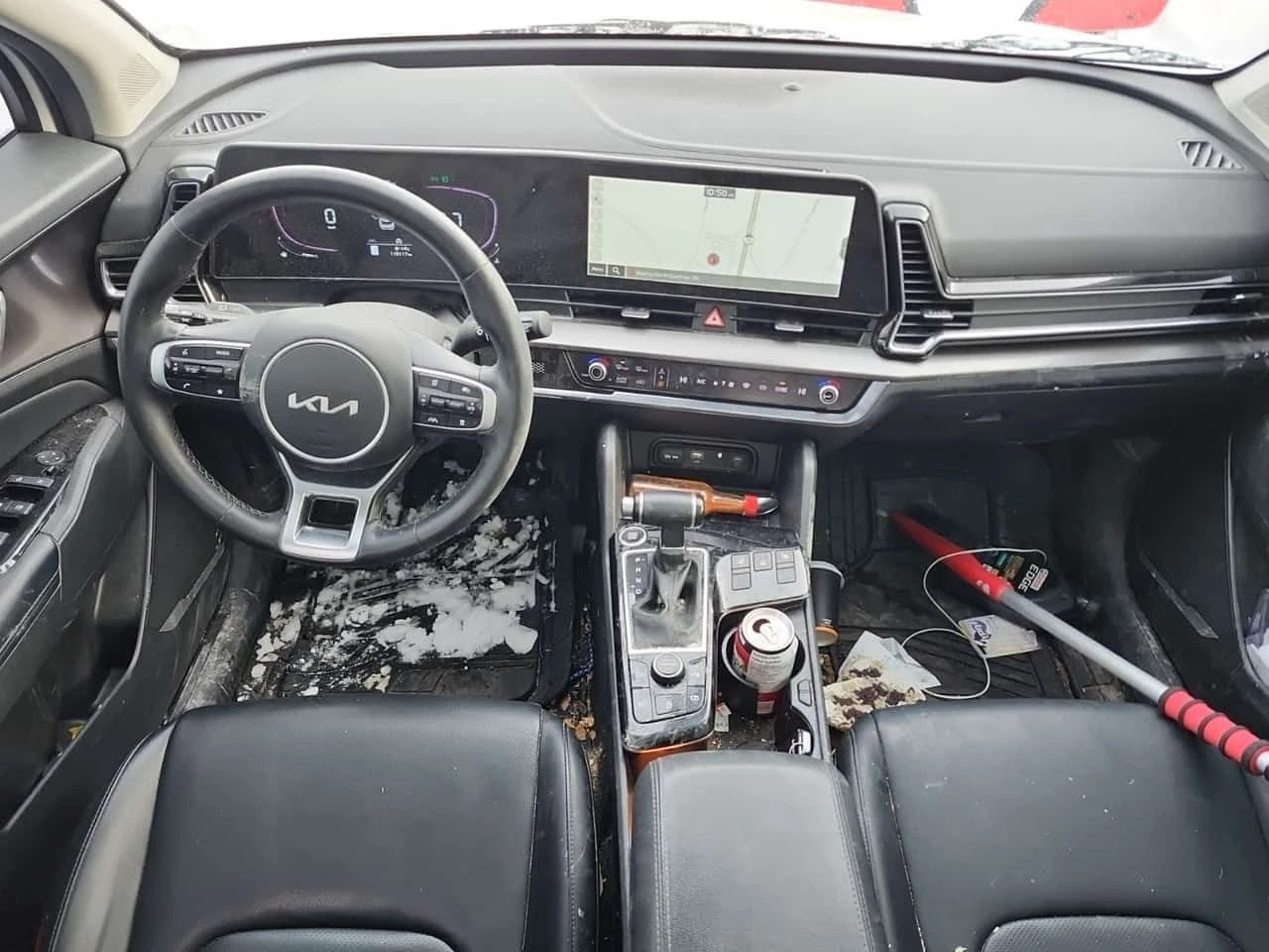 Kia Sportage EX /CARFAX/ Следене ма ленти/Подгрев/Панорама/Кожа - изображение 9