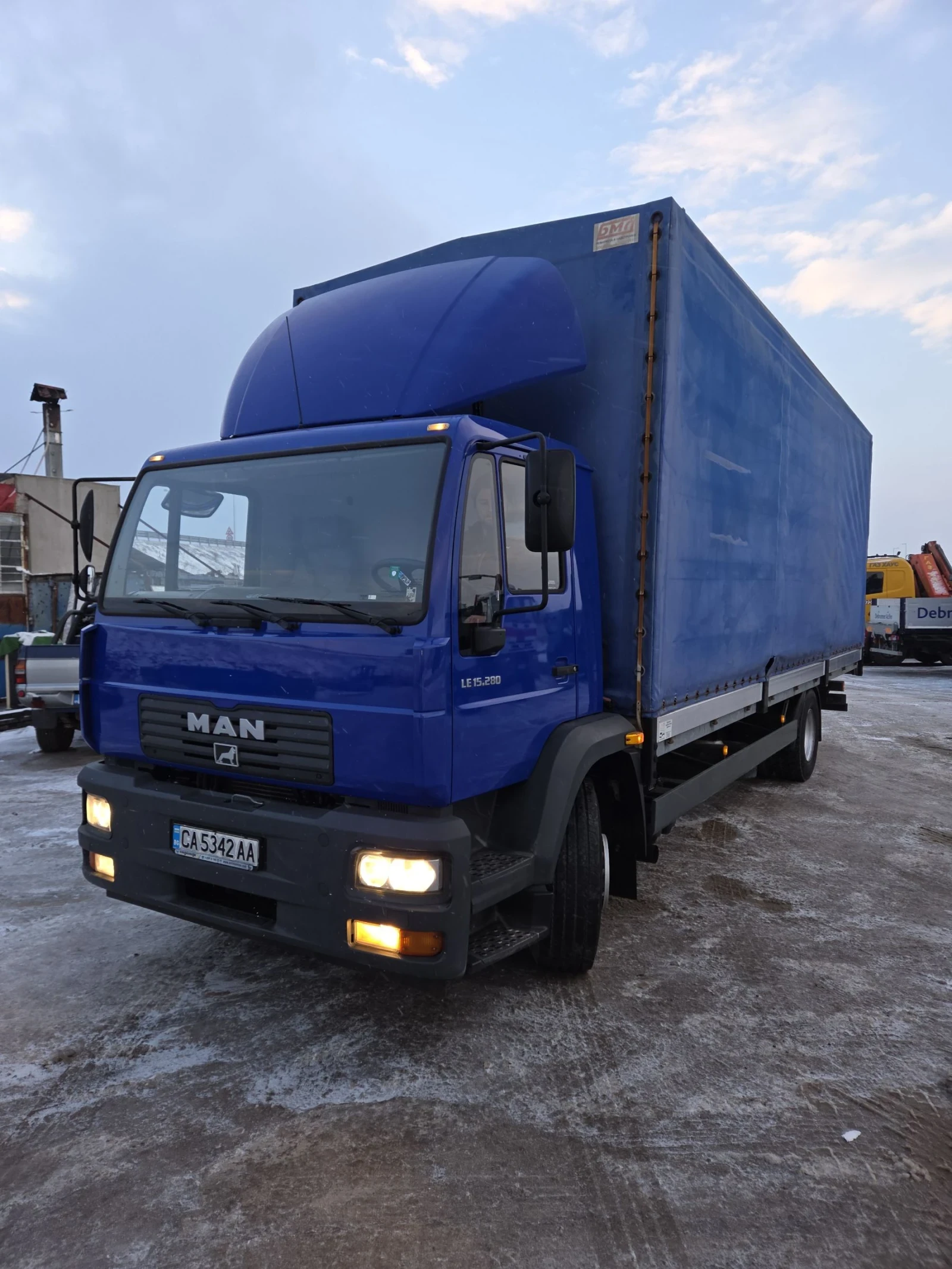 Man Tgl 82428 км  Реални , снимка 1