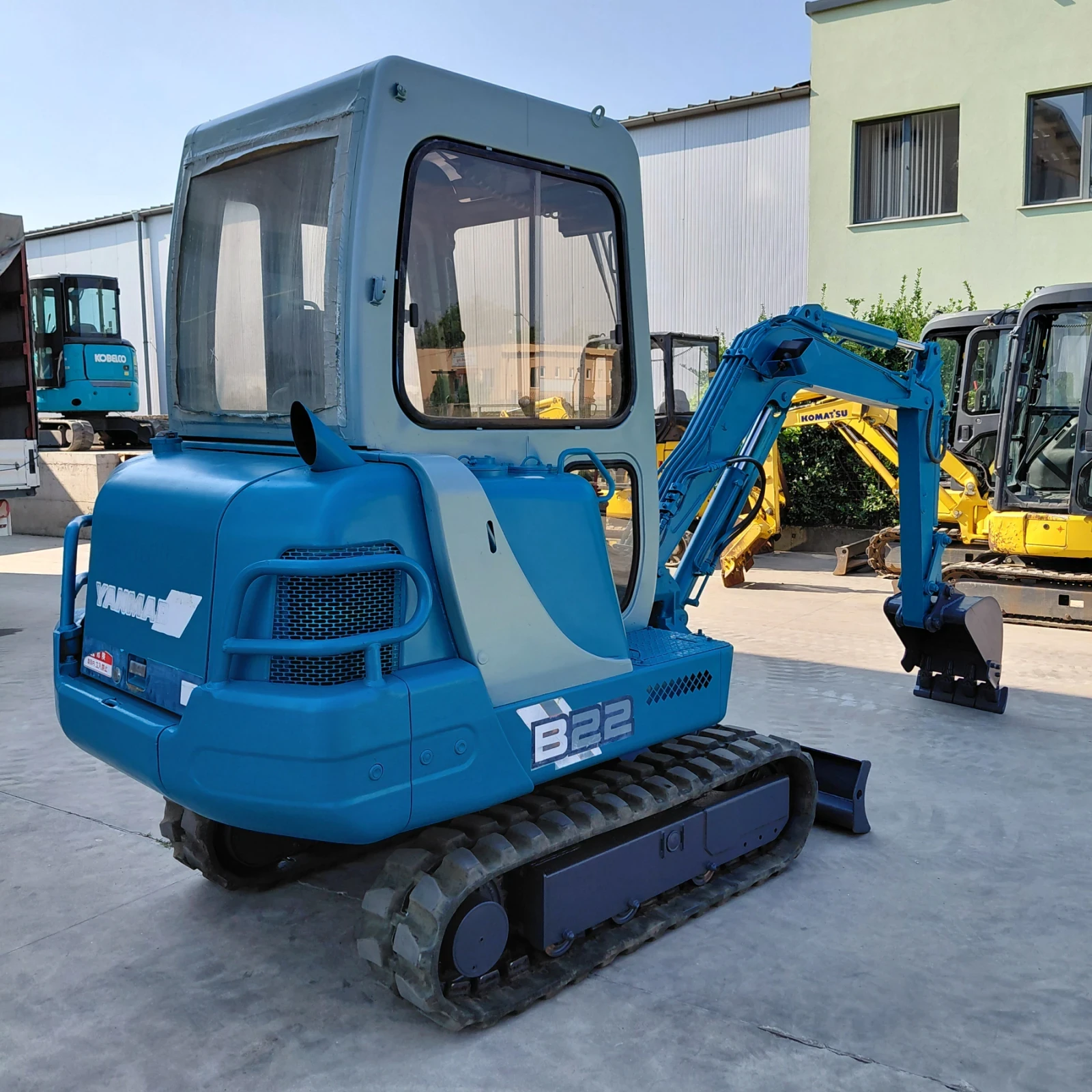 Багер Yanmar B22-2A * НАЛИЧЕН * ТОП СЪСТОЯНИЕ * , снимка 5 - Индустриална техника - 53964655